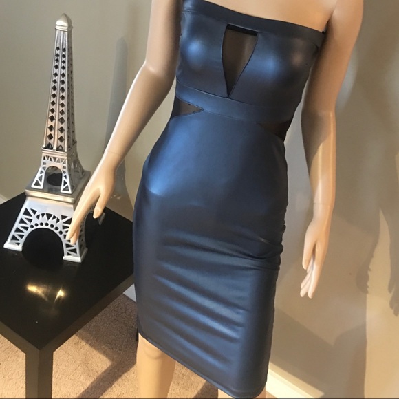 Dresses & Skirts - Trendy#strapples#electric#blue#lovely#stretchy